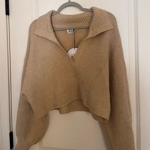 New princess polly cropped sweater